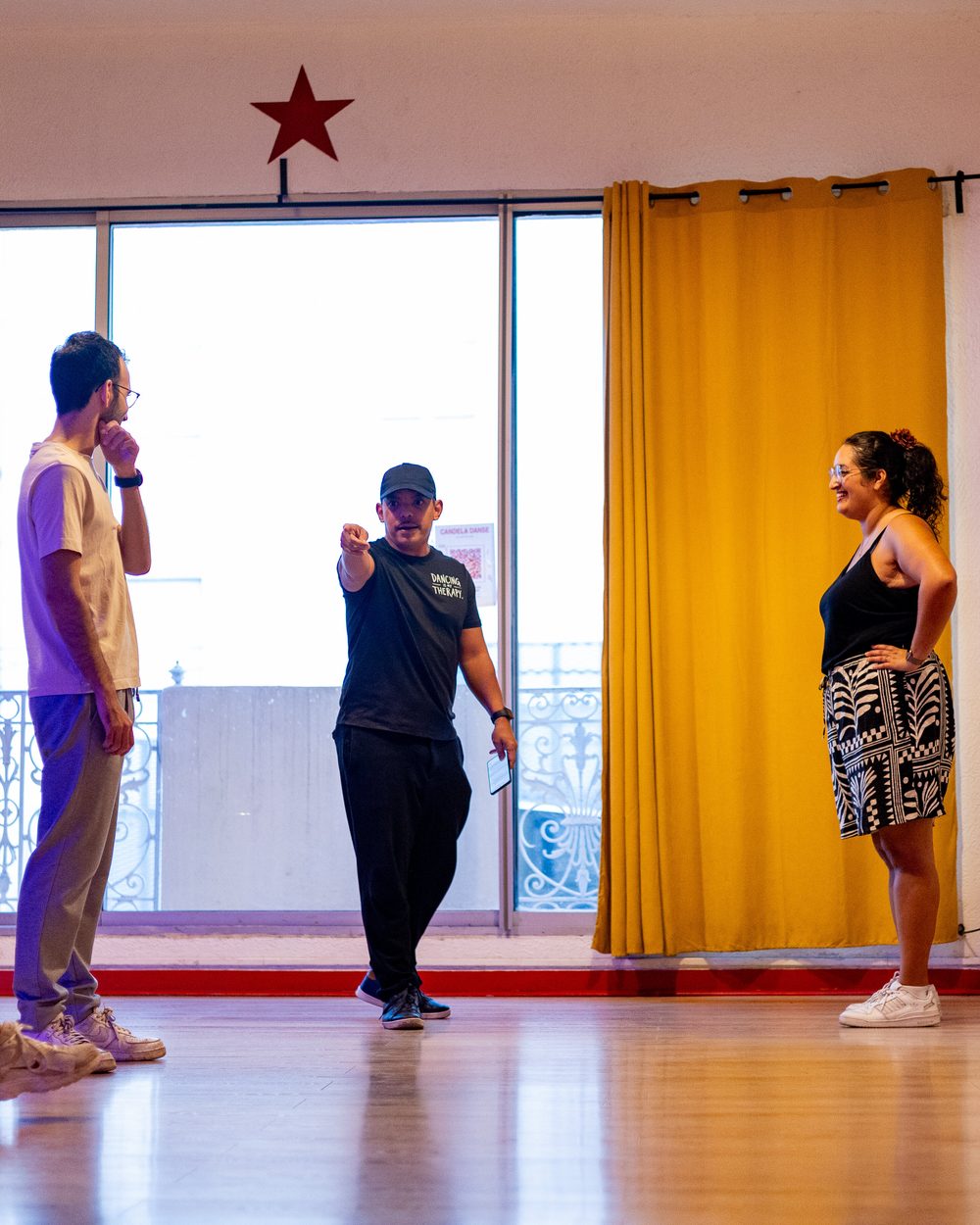 Cours au studio, en groupe